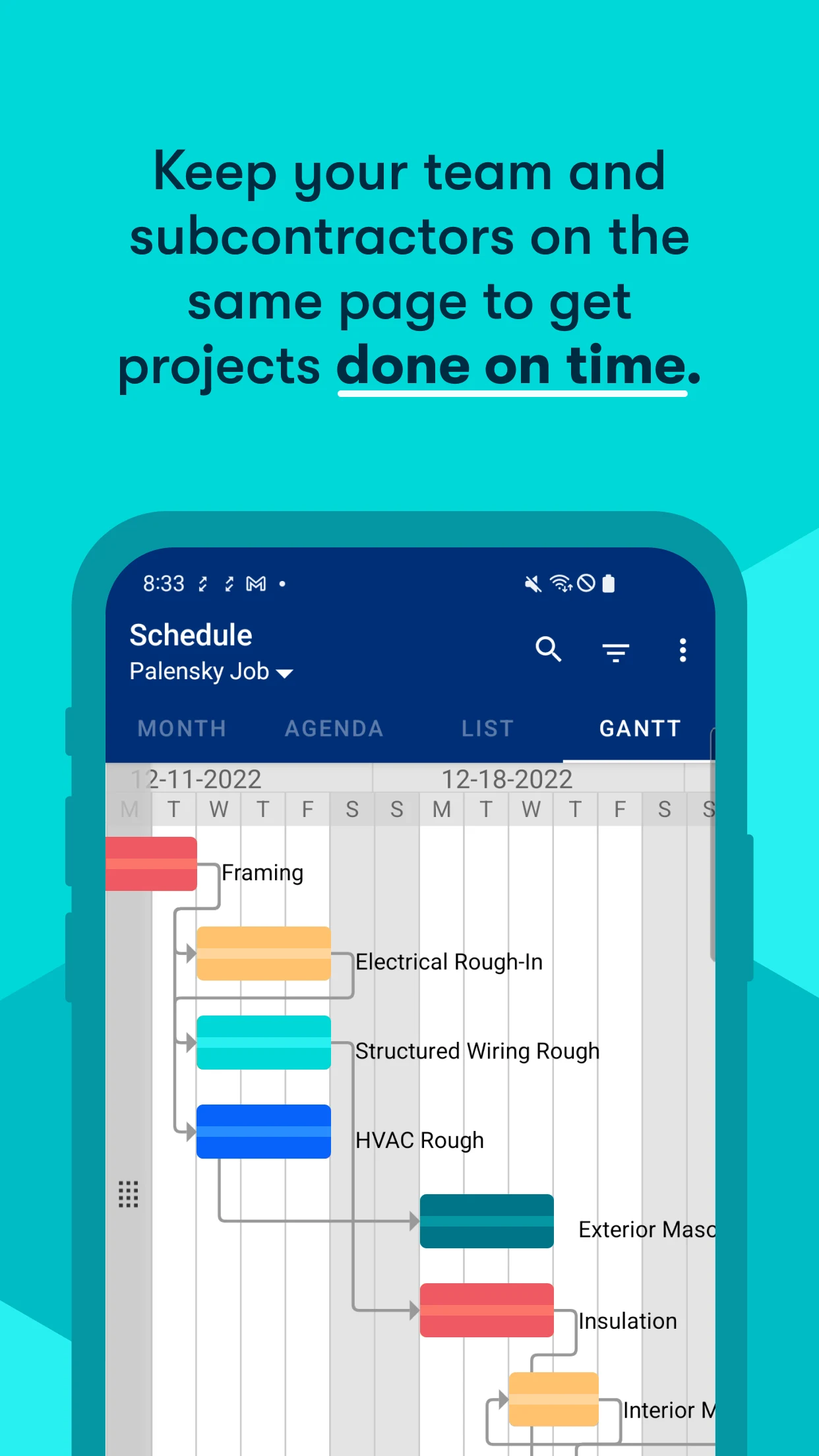 Buildertrend screenshot